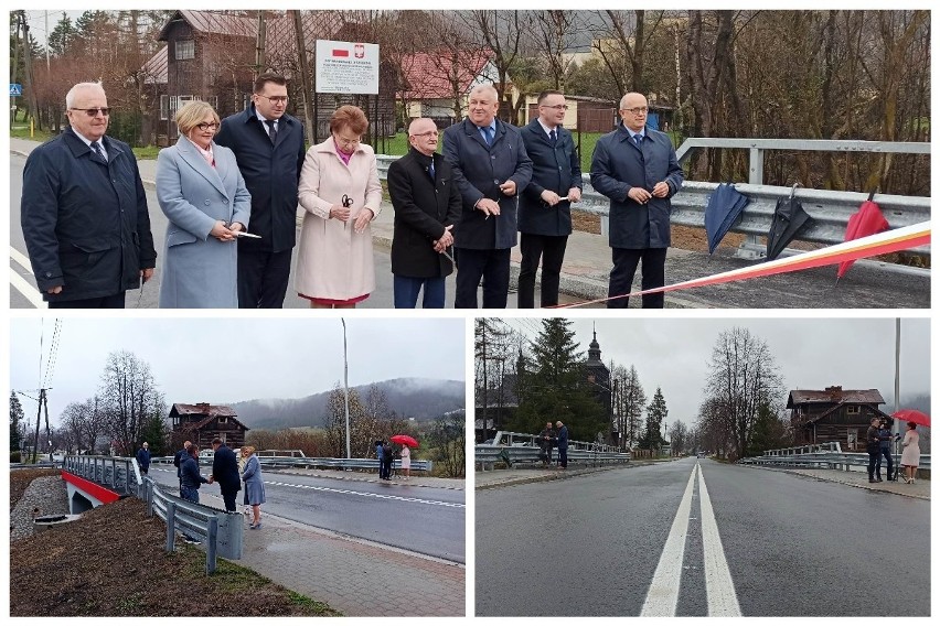 Kierowcy mogą już korzystać z nowego mostu w Wysowej-Zdroju
