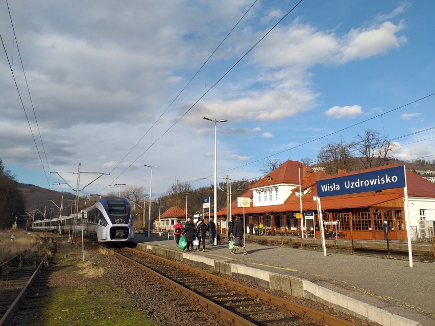 Od poniedziałku 1 marca znów komunikacja autobusowa za pociągi do Wisły. Rusza kolejny etap remontu