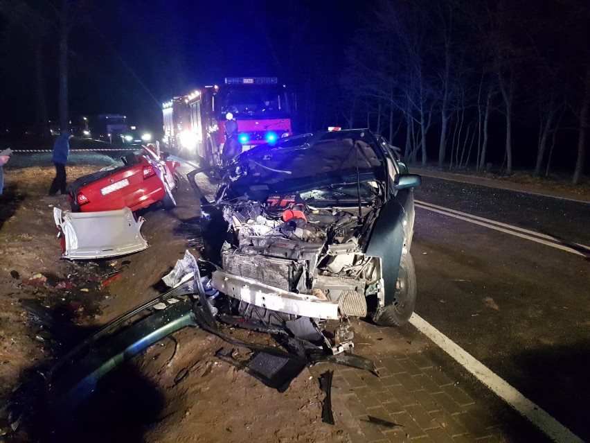 Wypadek na drodze krajowej nr 33 Kłodzko - Międzylesie....