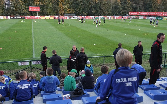 ZWAR Międzylesie - trening kadry Polski przed meczem z Niemcami i Szkocją