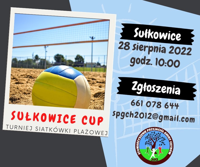 Gmina Chynów. Turniej siatkówki plażowej Sułkowice Cup już 28 sierpnia. Wciąż trwają zapisy