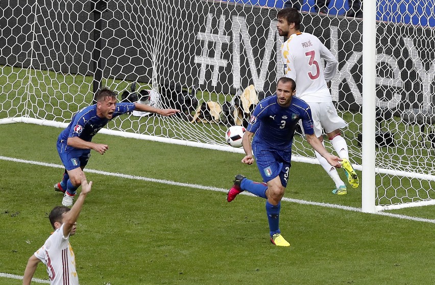 Euro 2016: 1/8 finału Włochy - Hiszpania 1:0