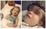 Nadia Szarek walczy o życie. Trwa zbiórka na operację kręgosłupa małej dziewczynki z Komornik