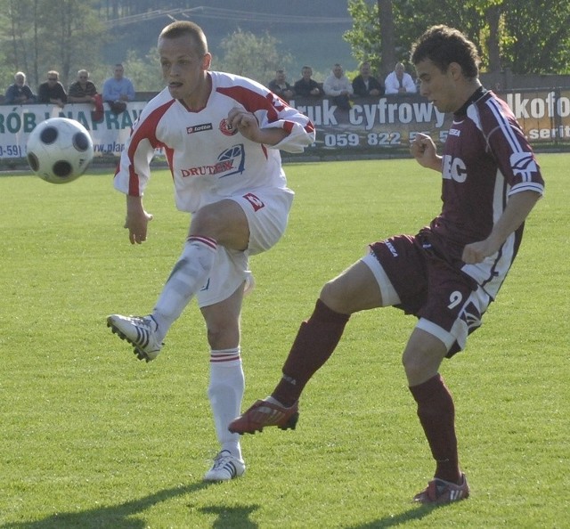 Piotr Łapigrowski zdobył gola w ubiegłym roku w finale. Może uda się i w tym?
