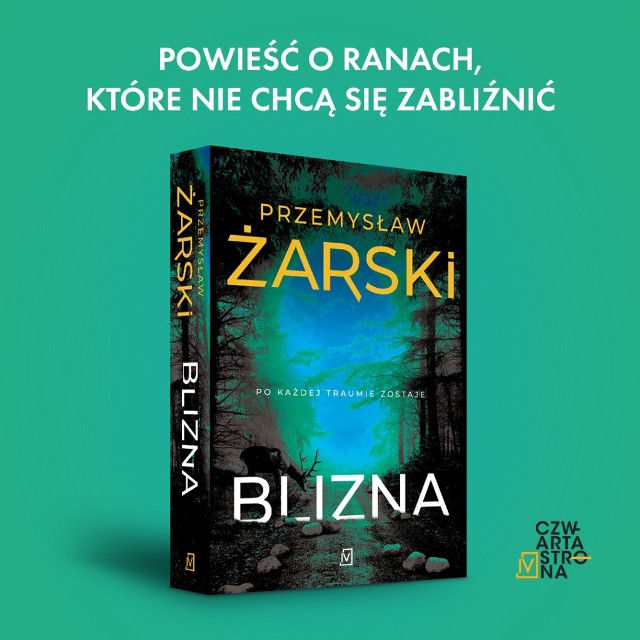 Przemysław Żarski, „Blizna". Premiera książki była 2 września 2020