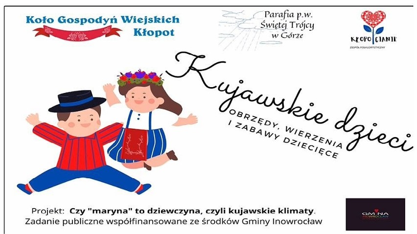 Nowy teledysk zespołu "Kłopocianie". Tradycje, obrzędy i zabawy dla dzieci na Kujawach zachodnich [zdjęcia]