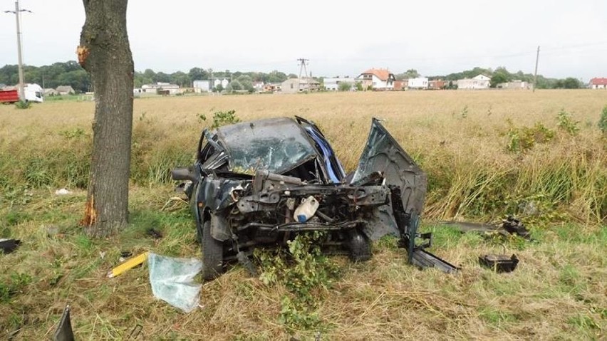 Wypadek na drodze pomiędzy Koźminem a Krotoszynem - są utrudnienia 