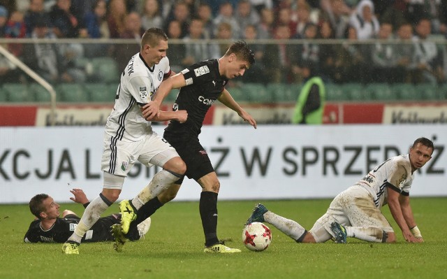 Kadr z meczu Legia - Cracovia z rundy jesiennej (1:0)