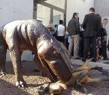 Tłumy na wystawie "Świat opolskiego dinozaura" w Krasiejowie