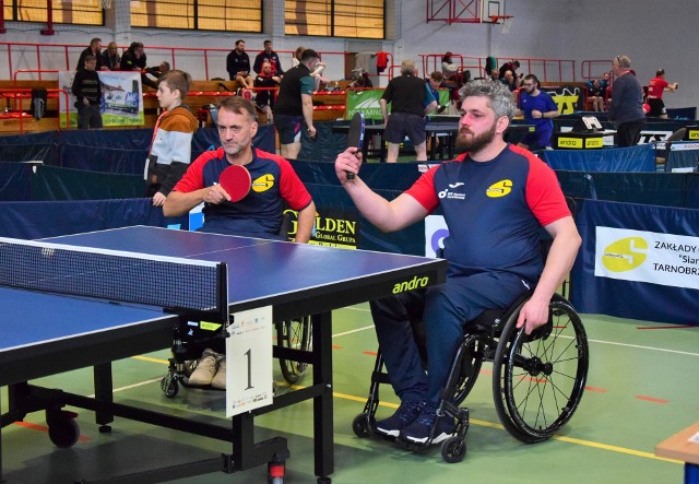 Tenisiści stołowi na wózkach zmierzą się w międzynarodowym turnieju w Tarnobrzegu