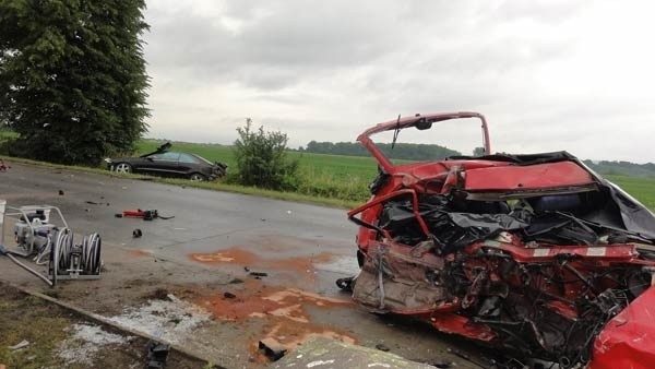 Tragiczny wypadek w Straszecinie...