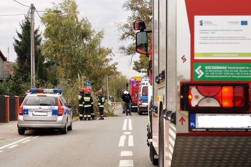 Wypadek na ul. Staropoznańskiej w Inowrocławiu. Policja apeluje o ostrożną jazdę 