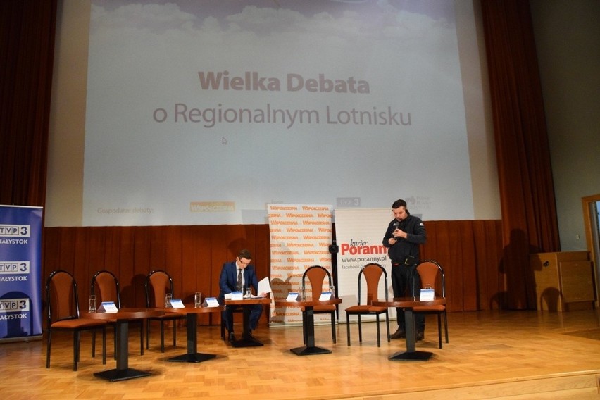 Lotnisko regionalne w woj. podlaskim. Wielka debata już dziś (transmisja TV online)