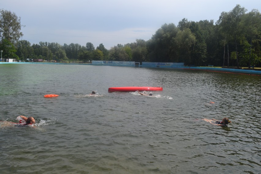 Pokazy ratownictwa wodnego na Słupnej w Mysłowicach