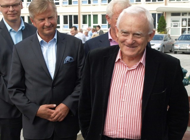 Leszek Miller, szef SLD, odwiedził Koszalin
