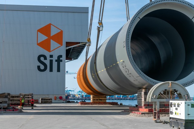 Sto monopali dla morskich farm wiatrowych Bałtyk II i Bałtyk III wyprodukuje je holenderska spółka SIF Netherlands B.V.