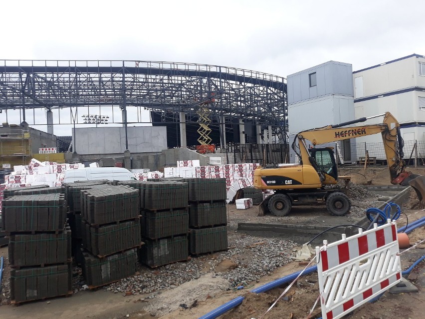 Stadion Pogoni Szczecin - stan 5 listopada 2021.