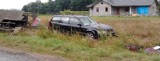 Wypadek w gminie Skaryszew! W Bogusławicach kierowca VW ściął przystanek! (zdjęcia)
