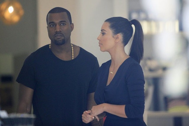 Kany West i Kim Kardashian (fot. Shutterstock)