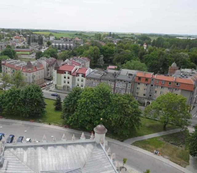 Rynek w Głubczycach