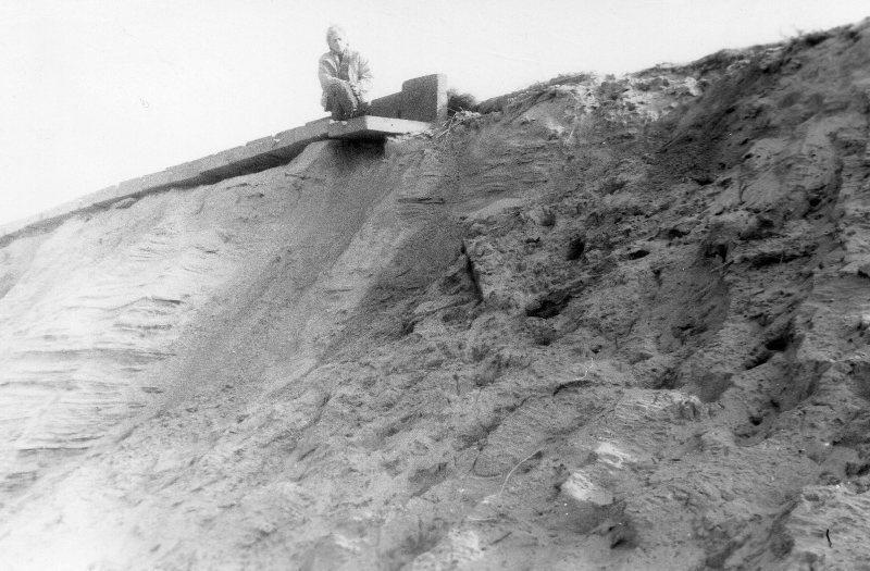 Mielno	Zniszczona promenada w 1987 r.