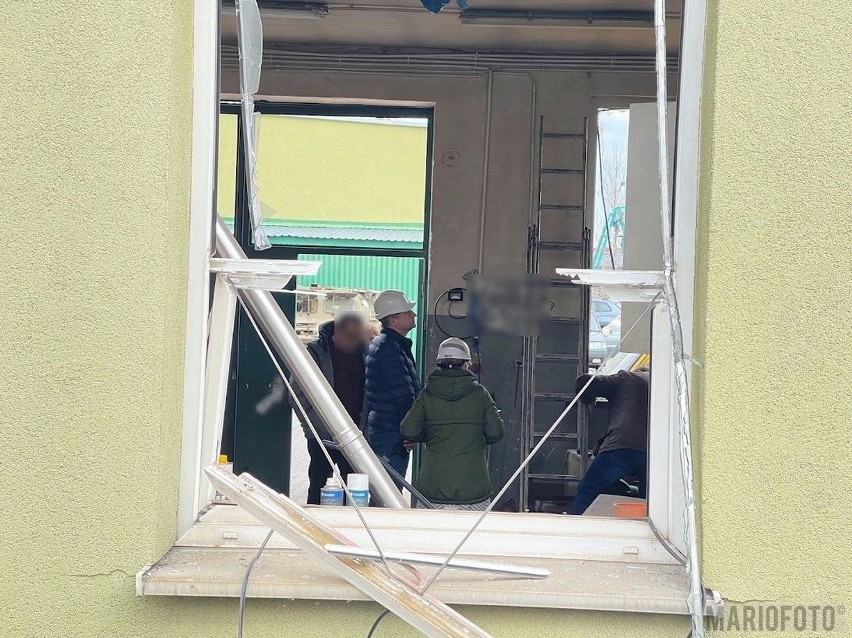 Wybuch w budynku przy ul. Budowlanych w Opolu.