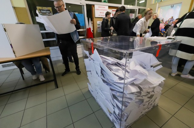 Torunianie w niedzielę głosowali 123 obwodowych komisjach wyborczych w całym mieście