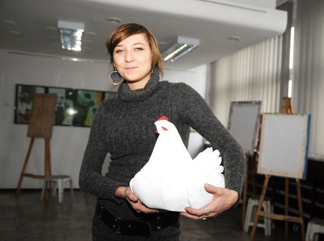 Katarzyna Łyszkowska - jedna z naszych reprezentantek w EROC niedawno prezentowała swój projekt "Kobiecość&#8221;