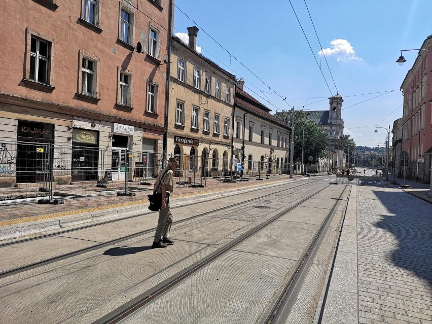 Tramwaj wraca na ulicę Krakowską