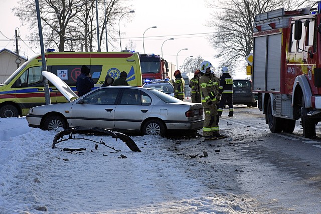 Pięć osób, w tym dwie w stanie ciężkim trafiło do szpitala