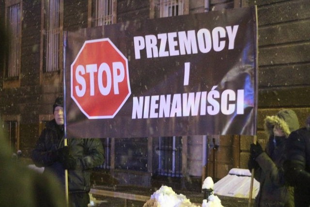 Demonstracja przeciwko nienawiści w Bytomiu