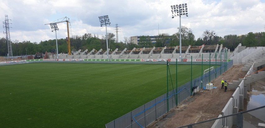 Stadion ŁKS rośnie w oczach. Jesienią rozpoczną się prace przy ostatniej trybunie 