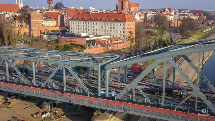 Na zdjęciu - Most im. marsz. Józefa Piłsudskiego