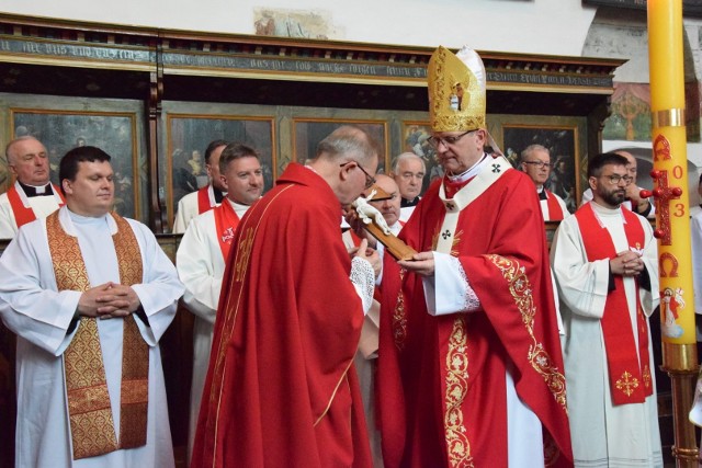 Proboszcz parafii Podwyższenia Krzyża Św. w Pruszczu Gdańskim - ks. Stanisław Łada świętował 50-lecie kapłaństwa