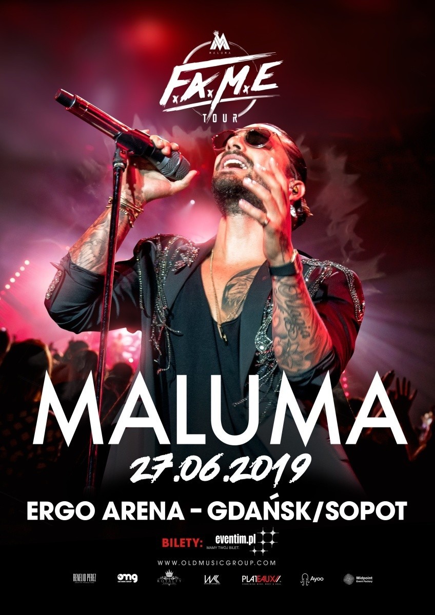 Maluma po raz pierwszy wystąpi w Polsce. Koncert w Ergo Arenie 