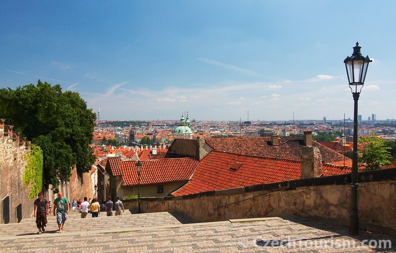 Praga Schody Zamkowe