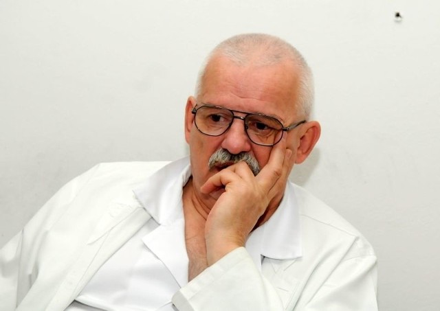 Dr Piotrowi Gajewskiemu kilka miesięcy zabrakło do jubileuszu 30-lecia pracy w szpitalu