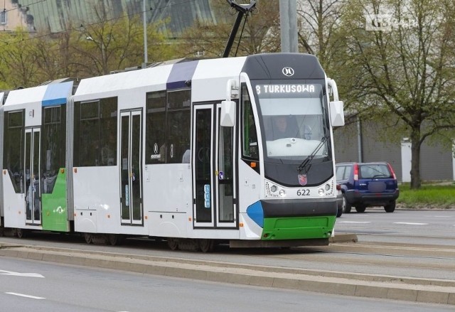 Awaria tramwaju na na ul. Hangarowej w Szczecinie