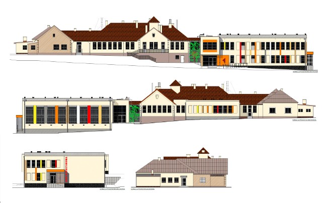 Powierzchnia szkoły wzrośnie z ok. 650 do ponad 1600 m kw. Budynek dostanie także salę gimnastyczną i nowe zaplecze.