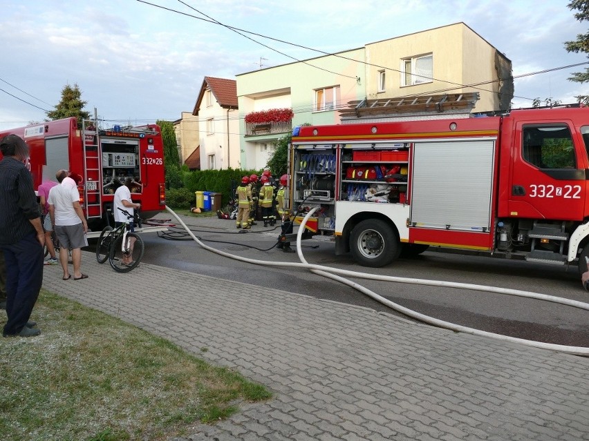 Do pożaru doszło w domu na ulicy Sianowskiej w Koszalinie.