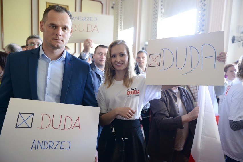 Andrzej Duda porwał związkowców "Solidarności"... przemawiając z Warszawy [ZDJĘCIA] 