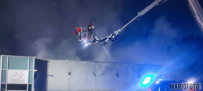 Pożar w jednym z zakładów pracy w Opolu.