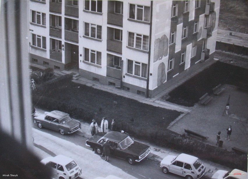 Bielsko-Biała - ul. Skośna 14 (maj 1979).