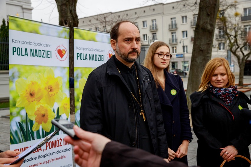 Pola Nadziei 2019. Żonkilowa kwesta na pomoc dzieciom białostockiego hospicjum i na budowę Domu Opieki Wyręczającej