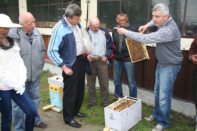 Migawka ze  szkolenia dla pszczelarzy z Grucznie. Wykłada Marek Podlewski.