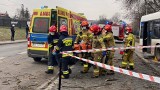 Dramatyczny wypadek autobusu w Jastrzębiu. Pasażerowie ciężko ranni. Lądowały helikoptery LPR 