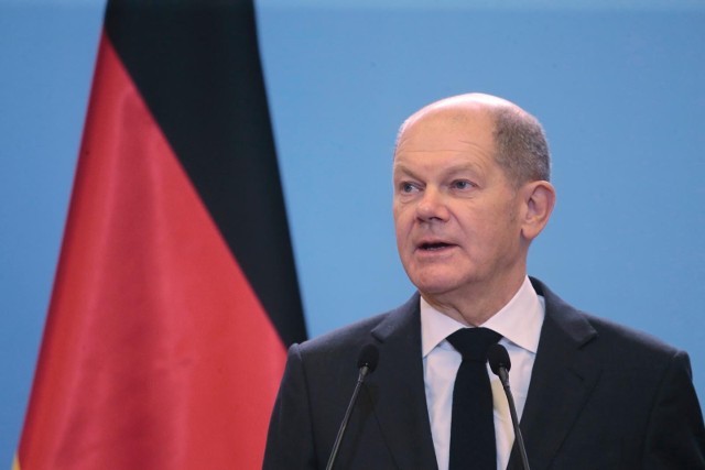 Kanclerz Niemiec Olaf Scholz.