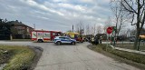 Wypadek w Mierziączce w powiecie zwoleńskim. Zderzyły się dwa samochody BMW. Jeden z nich wylądował w rowie