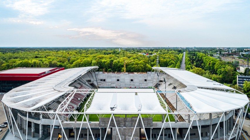 Stadion ŁKS im. Władysława Króla już prawie gotowy. Najnowsze zdjęcia