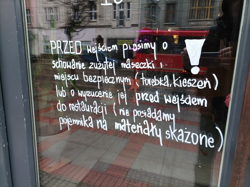 Zabrzańska restauracja zaprasza "wolnych ludzi"....